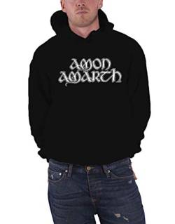 Amon Amarth Grey Skull Kapuzenpullover/Hoodie L von Amon Amarth