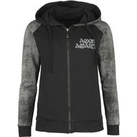 Amon Amarth Kapuzenjacke - EMP Signature Collection - S bis 3XL - für Damen - Größe M - schwarz/dunkelgrau  - EMP exklusives Merchandise! von Amon Amarth