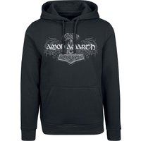 Amon Amarth Kapuzenpullover - Viking Horses - M bis XXL - für Männer - Größe M - schwarz  - Lizenziertes Merchandise! von Amon Amarth