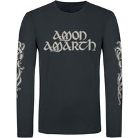 Amon Amarth Langarmshirt - Horse - S bis XXL - für Männer - Größe XXL - schwarz  - EMP exklusives Merchandise! von Amon Amarth