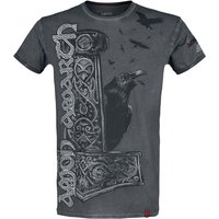 Amon Amarth T-Shirt - EMP Signature Collection - S bis 5XL - für Männer - Größe 5XL - dunkelgrau  - EMP exklusives Merchandise! von Amon Amarth