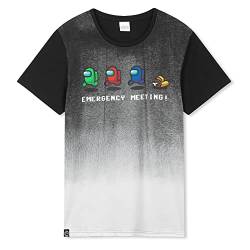 Among Us Tshirt Kinder Jungen, Gamer T-Shirts für Jungen (9-10 Jahre, Mehrfarbig) von Among Us