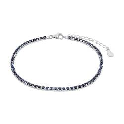 Amor Armband 925 Sterling Silber Damen Armschmuck, mit Zirkonia synth., 17+3 cm, Silber, Kommt in Schmuck Geschenk Box, 2037029 von Amor