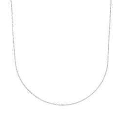 Amor Collier 925 Sterling Silber Unisex Damen Herren Halsschmuck, 60 cm, Silber, Kommt in Schmuck Geschenk Box, 9539253 von Amor