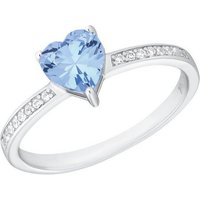 Amor Fingerring Aquamarine, mit Zirkonia (synth) von Amor