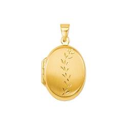 Amor Motivanhänger Damen Anhänger, Gold, Kommt in Schmuck Geschenk Box, 2013565 von Amor