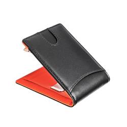 Amosfun 1Stk Brieftaschenkartenhalter Geldbörse Kreditkarte Slim Wallet Herrenbrieftasche Geldklammern für Männer Vaultskin-Geldbörsen für Männer zusammenklappbare Brieftasche -Clip von Amosfun