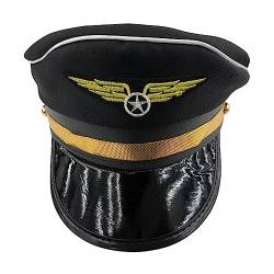 Amosfun Militärmütze Für Männer Frauen Trachtenhüte Polizeimütze Cosplay Verkleiden Sich Hut Soldat Hut Dame Gentleman Kostüm Hut Kleidung Europäisch Und Amerikanisch Kind Abspielen von Amosfun