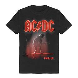 Amplified AC/DC PWRUP T-Shirt (DE/NL/SE/PL, Alphanumerisch, L, Regular, Regular, Black) von Amplified