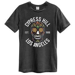 Amplified Cypress Hill Floral Skull Mens T-Shirt von Amplified