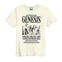 Amplified Genesis an Evening with Vintage White T-Shirt, Vintage White, XXL von Amplified