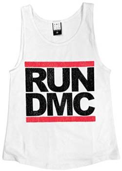 Amplified Herren ACDC Logo T-Shirt, Run Dmc Logo, White, XL von Amplified