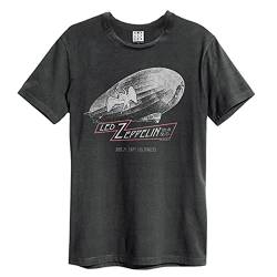 Amplified Herren Led Zeppelin-Dazed & Confused T-Shirt, Grau (Charcoal Cc), XL von Amplified