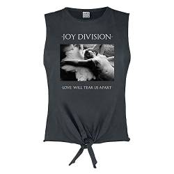 Amplified - Love Will Tear Us Apart Joy Division T-Shirt für Damen, Anthrazit, Small von Amplified