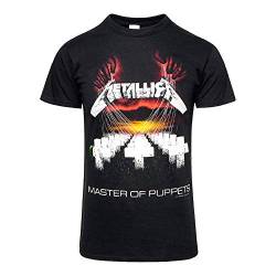 Amplified Metallica Master of Puppets T-Shirt (S, Charcoal) von Amplified