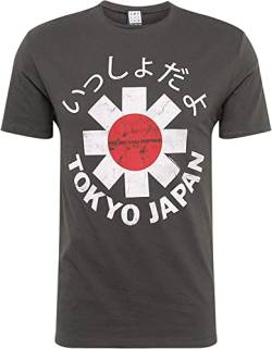 Amplified Shirt Red Hot Chili Peppers Tokyo Japan, XL, Grau von Amplified