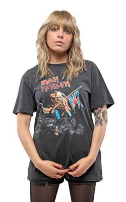 Amplified Unisex Band T-Shirt - Iron Maiden - 80´s Tour, XS von Amplified
