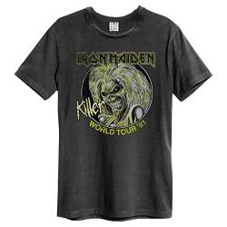 Amplified Unisex Band T-Shirt - Iron Maiden - Killers World Tour '81, XL von Amplified