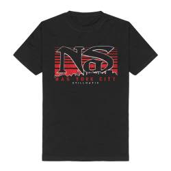 NAS New York City T-Shirt (schwarz, XL) von Amplified