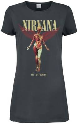 Nirvana Amplified Collection - In Utero Frauen Kurzes Kleid Charcoal L von Amplified