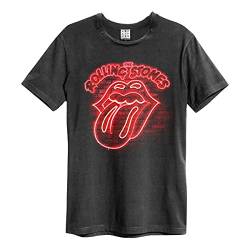 The Rolling Stones Amplified Collection - Neon Light Männer T-Shirt Charcoal M von Amplified