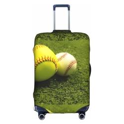 Amrole Gepäckabdeckung, Kofferabdeckung, Protektoren, Gepäckschutz, passend für 45,7 - 76,2 cm (18 - 3, Grass Baseball Softball, M von Amrole