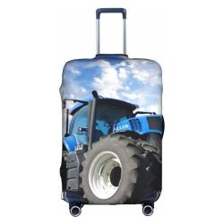 Amrole Gepäckabdeckung, Kofferabdeckung, Protektoren, Gepäckschutz, passend für 45,7 - 76,2 cm große Gepäck, Grizzlybär, Bauernhoftraktor, XL von Amrole