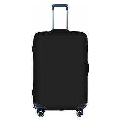 Amrole Gepäckabdeckung, Kofferabdeckung, Protektoren, Gepäckschutz, passend für 45,7 - 76,2 cm große Gepäck, einfarbig, Schwarz, Solides Schwarz, M von Amrole