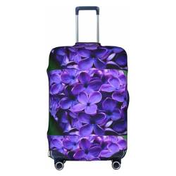 Gepäckabdeckung, Kofferabdeckung, Protektoren, Gepäckschutz, passend für 45,7 - 76,2 cm große Gepäck, Waldtiere, Violette Blume, XL von Amrole