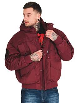 Amstaff Conex Winterjacke 2.0 - bordeaux (L) von Amstaff