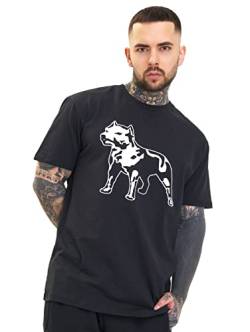 Amstaff Logo 2.0 T-Shirt - schwarz/weiß (XXL) von Amstaff