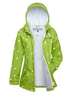 Admundsen´s Fjell Damen Outdoor Softshell Regenjacke Regenmantel Jacke wasserabweisend winddicht Dots (Greenery, 42) von Amundsen´s Fjell