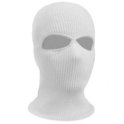 AmyGline 3-Loch-Vollmaske Skimütze Wintermütze Balaclava Tactical Mask Skimütze Wollmaske von AmyGline