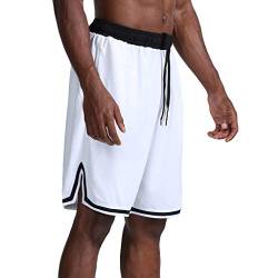 AmyGline Hosen Herren Shorts Neu-Männer CasualMode Lose Schnell Trocknend Outdoor Sports Shorts Joggen Fitness Basketball Shorts Kurze Hose Freizeithose Sweatpants Strandshorts von AmyGline