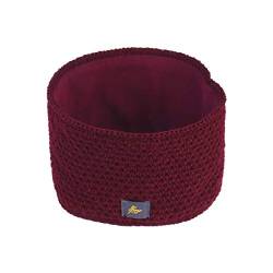 Stirnband Kopfband Ohrenschutz Harrband mit soft fleece für Damen und Herren Wine rot von AnJuHoPa