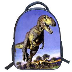 AnKoee Schultaschen für Kinder 3D Druck Dinosaurier Rucksack Persönlichkeit Junge Rucksack Persönlichkeit Kindergarten Grundschule Rucksack (Style-04) von AnKoee