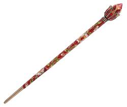 Anawakia Chinesische Strass Haar Stick Blume Haar Essstäbchen Haarnadel Chignon Pin (Rot) von Anawakia