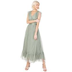 Anaya with Love Damen Maxi Dress Kleid, Frosted Green, EU 56(UK 28) von Anaya with Love