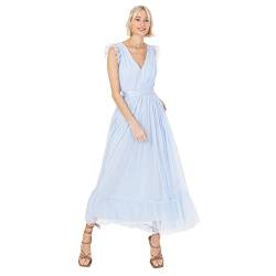 Anaya with Love Damen Maxi Dress Kleid, Light Blue, EU 56(UK 28) von Anaya with Love