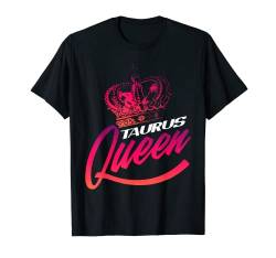 Taurus Queen Astrology Sternbild Geburtsschild T-Shirt von Ancient Greek History Astrology Birth Apparel