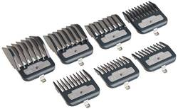 ERIUAES Andis Master Series Premium Metal Hair Clipper Attachment Comb 7 Piece Set, 33645 von Andis