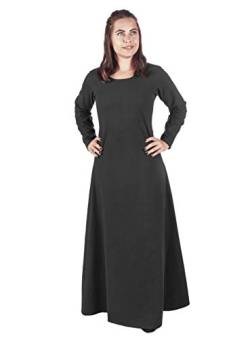 Andracor Mittelalter Unterkleid (XL, Schwarz) von Andracor