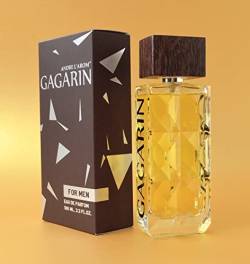 Gaggarin Eau de Parfum für Herren, 100 ml, Handarbeit, Duft Zitrusfrüchte & Würzig & Grün, hergestellt in Frankreich, Grasse von Andre L'Arom