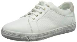 Andrea Conti Damen 0061720 Sneaker, weiß/Silbergrau, 38 EU von Andrea Conti