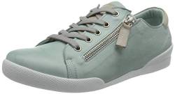 Andrea Conti Damen 0347839 Sneaker, Mint/Silbergrau, 36 EU von Andrea Conti