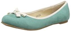 Andrea Conti Damen 1327401 Geschlossene Ballerinas, Blau (Mint 043) von Andrea Conti