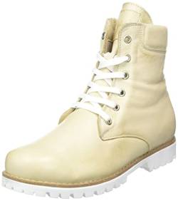 Andrea Conti Damen Boot Mode-Stiefel, Creme, 40 EU von Andrea Conti