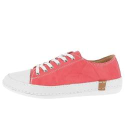 Andrea Conti Damen Halbschuh Schnürschuh bequem tolle Farbe 0025903, Größe:38 EU, Farbe:Rosa von Andrea Conti