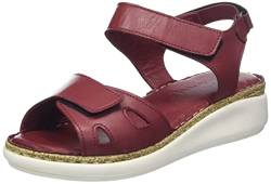 Andrea Conti Damen Sandalette Sandale mit Absatz, Bordo, 39 EU von Andrea Conti