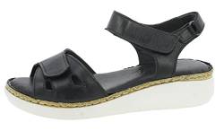 Andrea Conti Damen Sandalette Sandale mit Absatz, schwarz, 38 EU von Andrea Conti